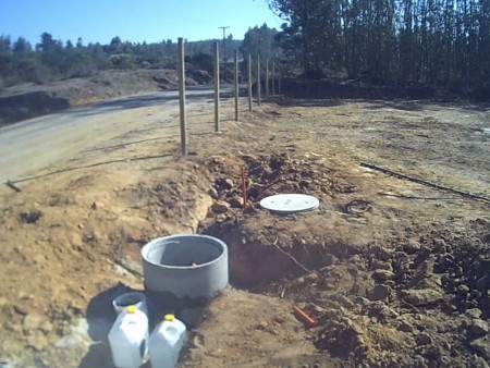 Instalacion electrica de empalmes subterraneos por sitio